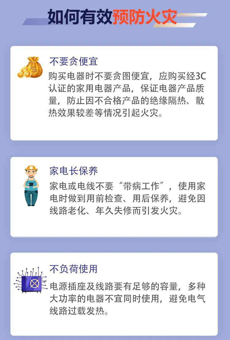 科普丨家用電器消防安全，要注意那些事項？